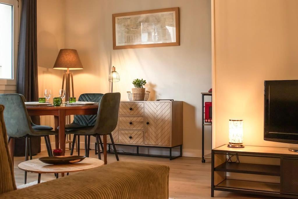 Logement Centre Ville De Reims - Commerces - Wifi Exteriér fotografie